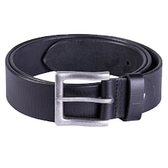 Mil-Tec Nappa Leather Belt - Black