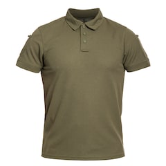 Mil-Tec Tactical Quickdry Polo Shirt - Olive