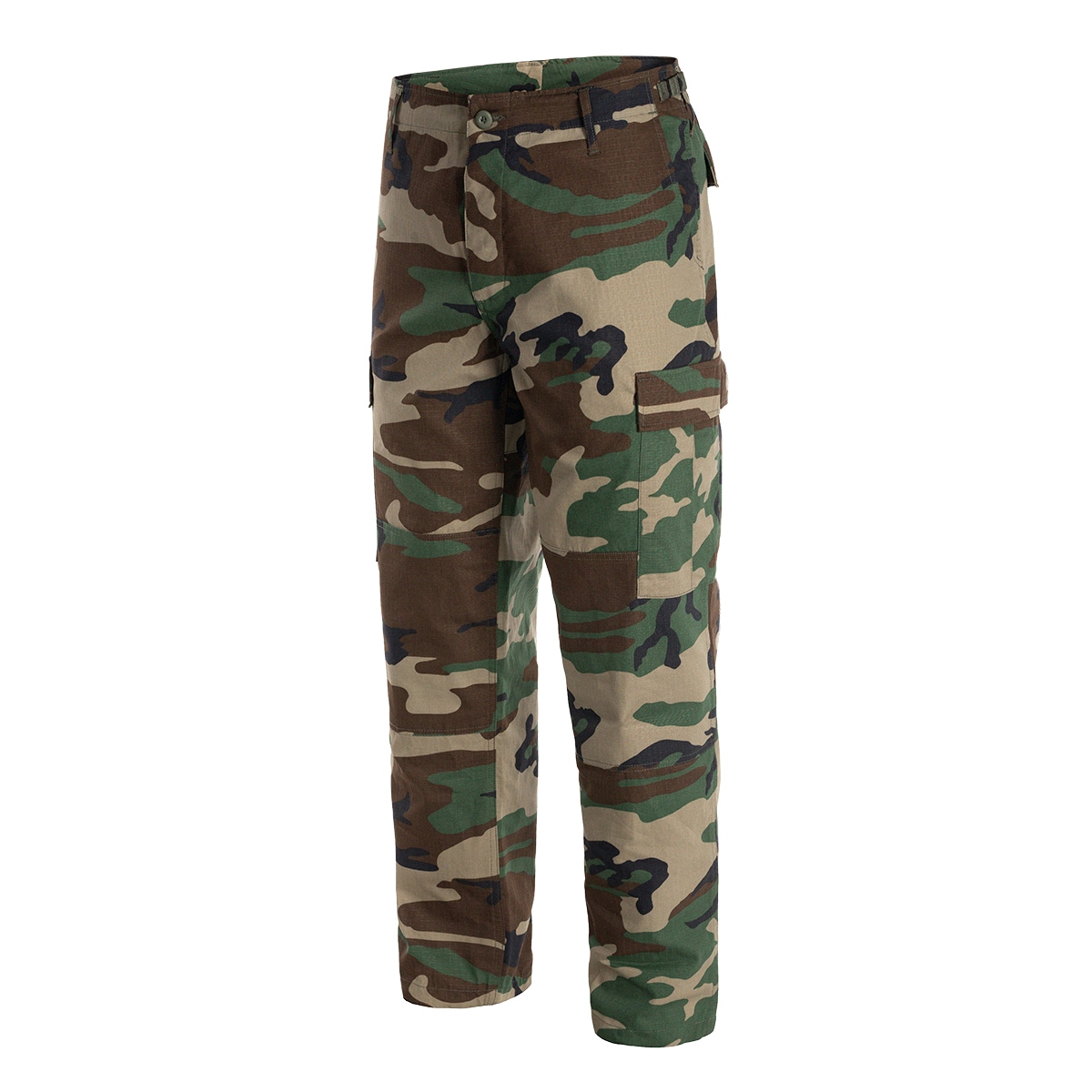 Mil-Tec Teesar RipStop BDU Military Pants Woodland - Buy Online -  MILITARY.EU Shop