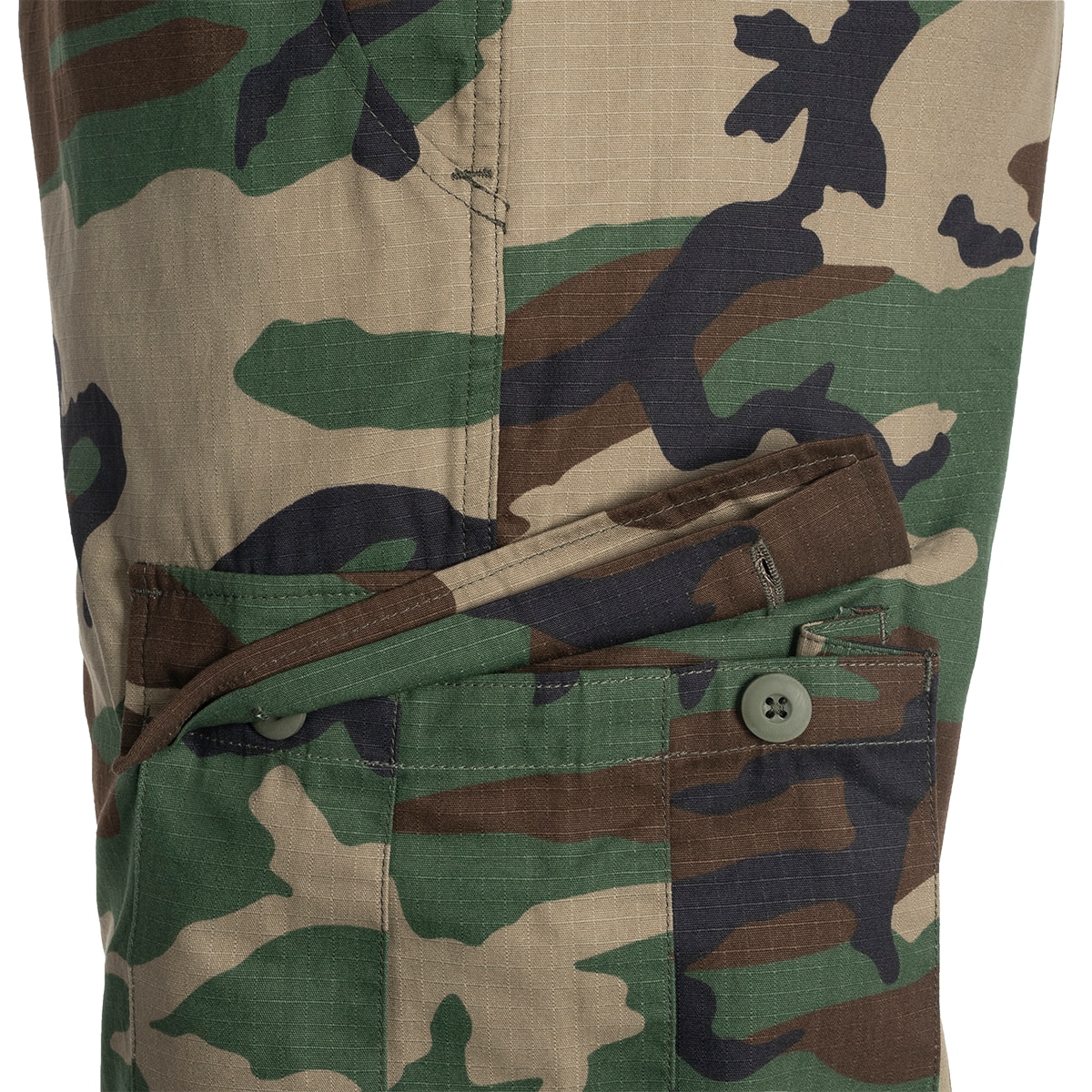 Mil-Tec Teesar RipStop BDU Military Pants Woodland