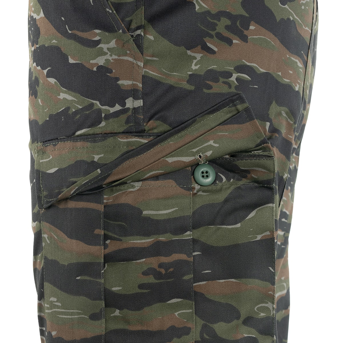 Mil-Tec BDU Reinforced Military Pants - Tiger Stripe