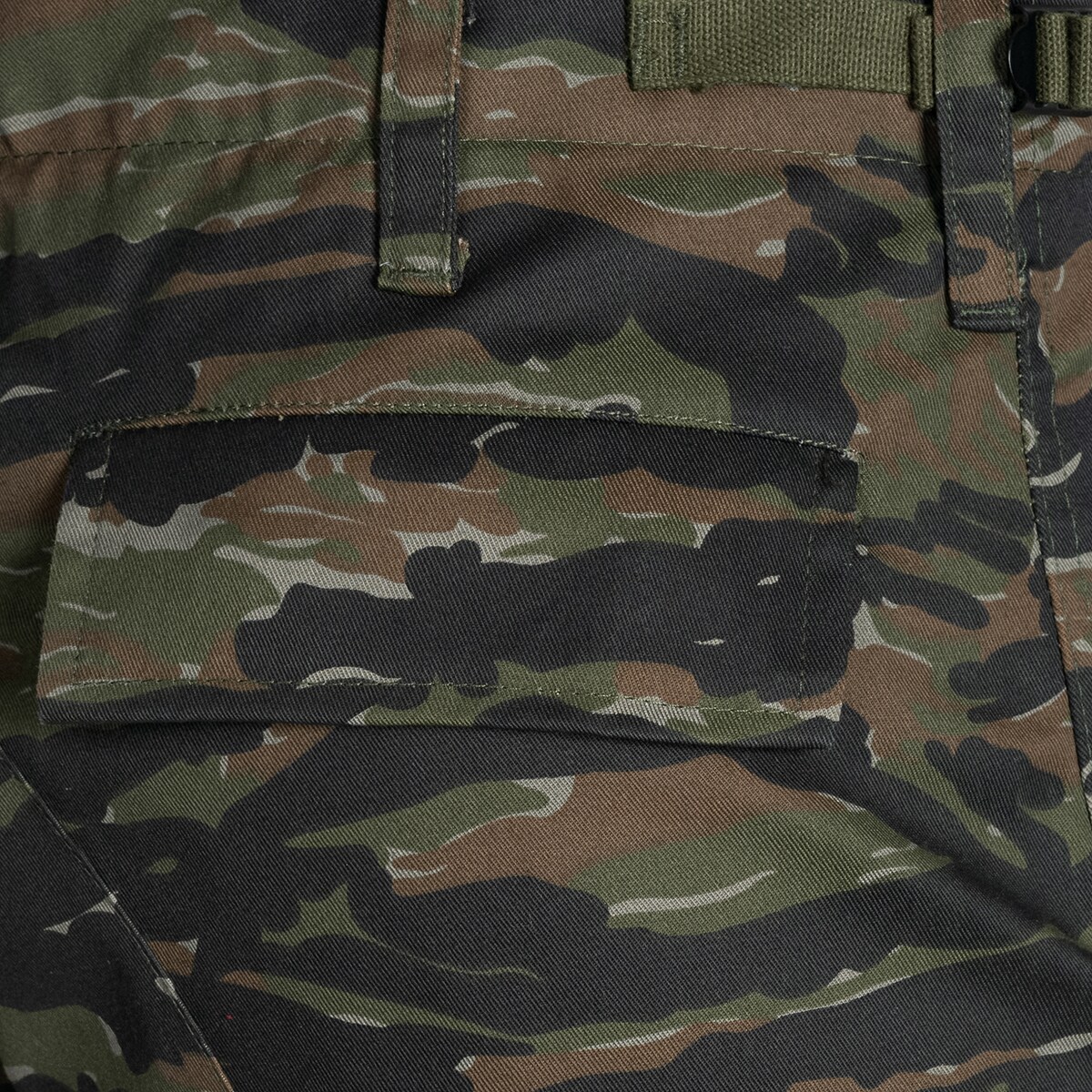 Mil-Tec BDU Reinforced Military Pants - Tiger Stripe