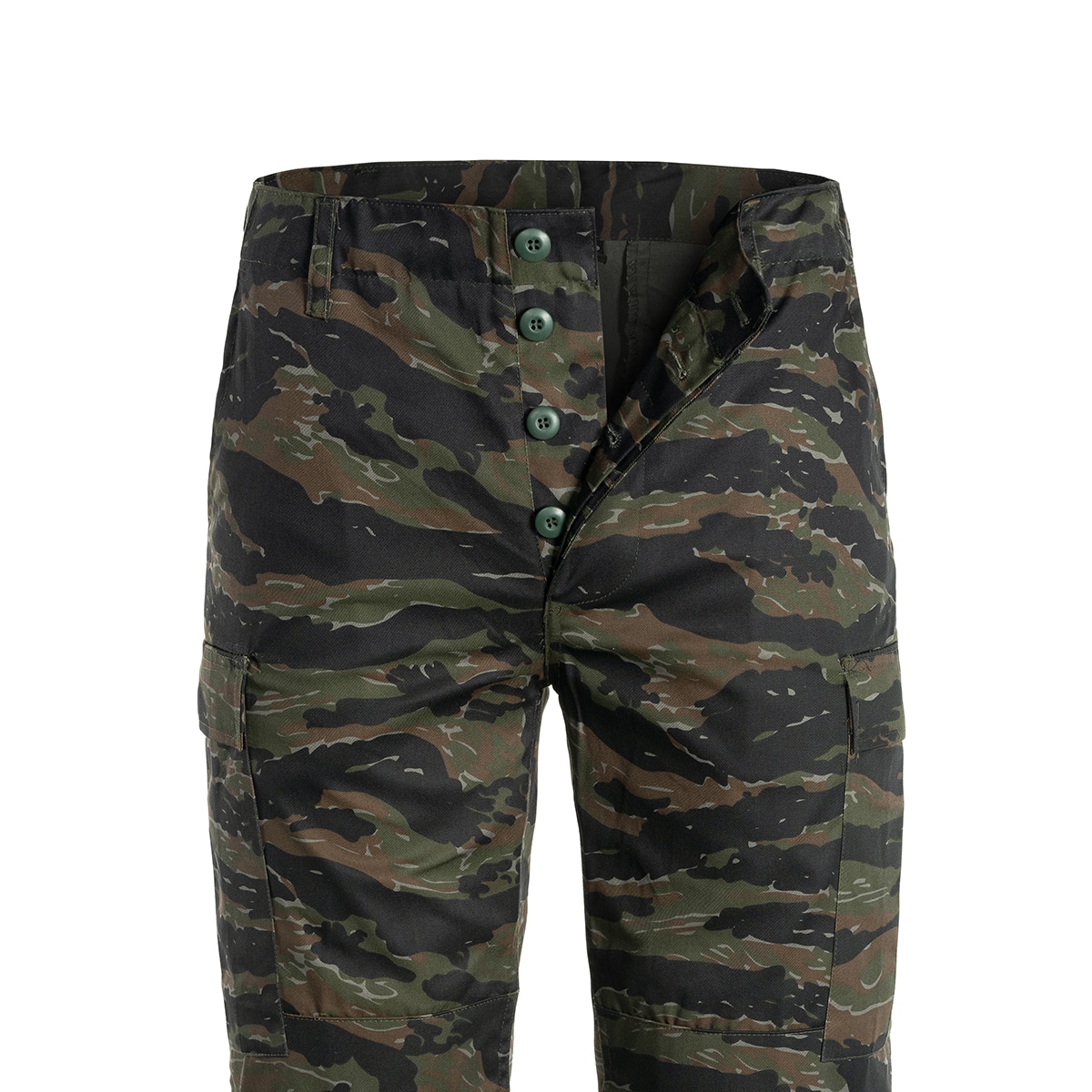 Mil-Tec BDU Reinforced Military Pants - Tiger Stripe