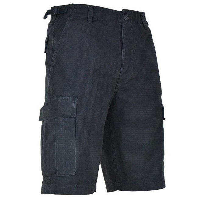 Mil-Tec Bermuda Rip-Stop Shorts Black