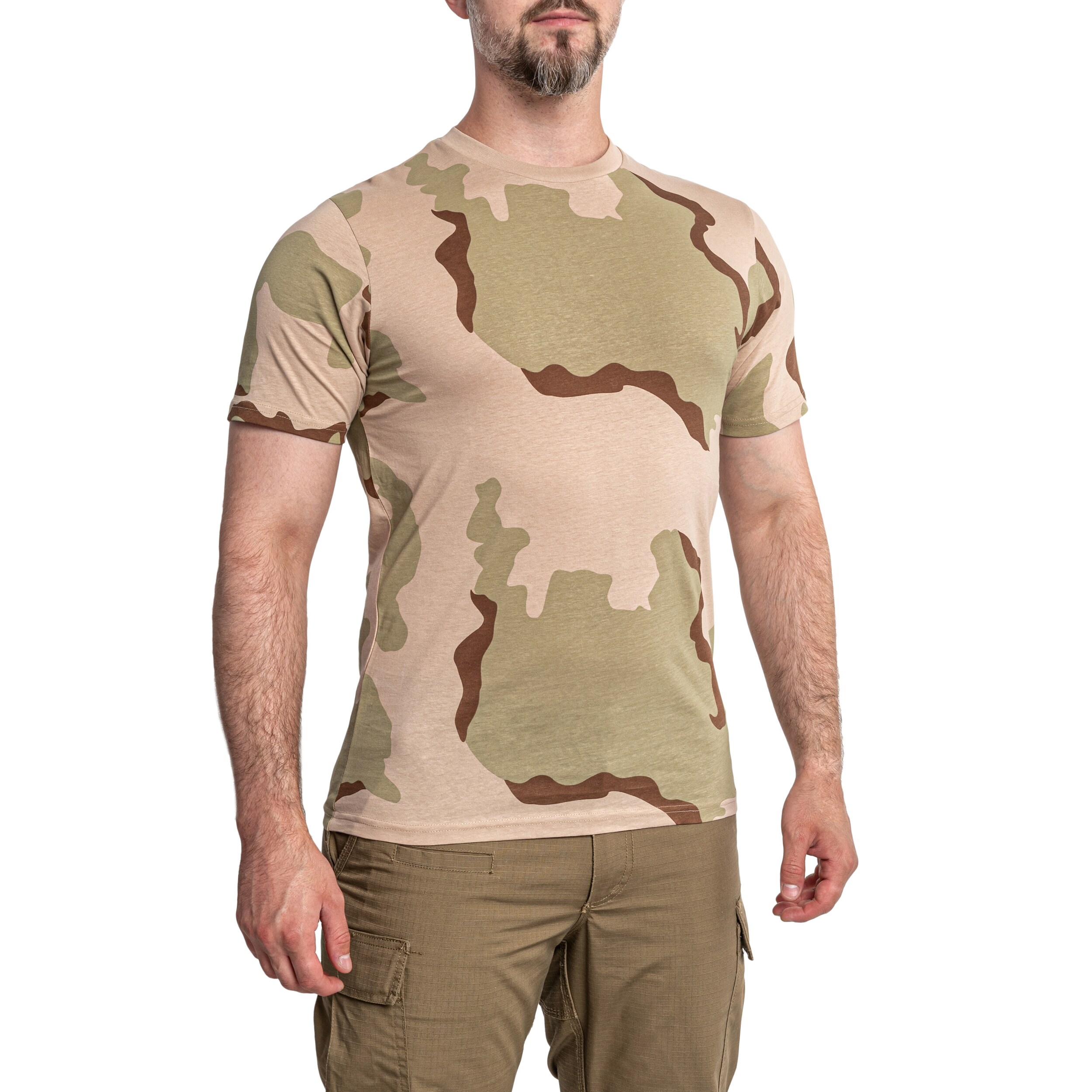 Mil-Tec 3-Color T-Shirt - US Desert