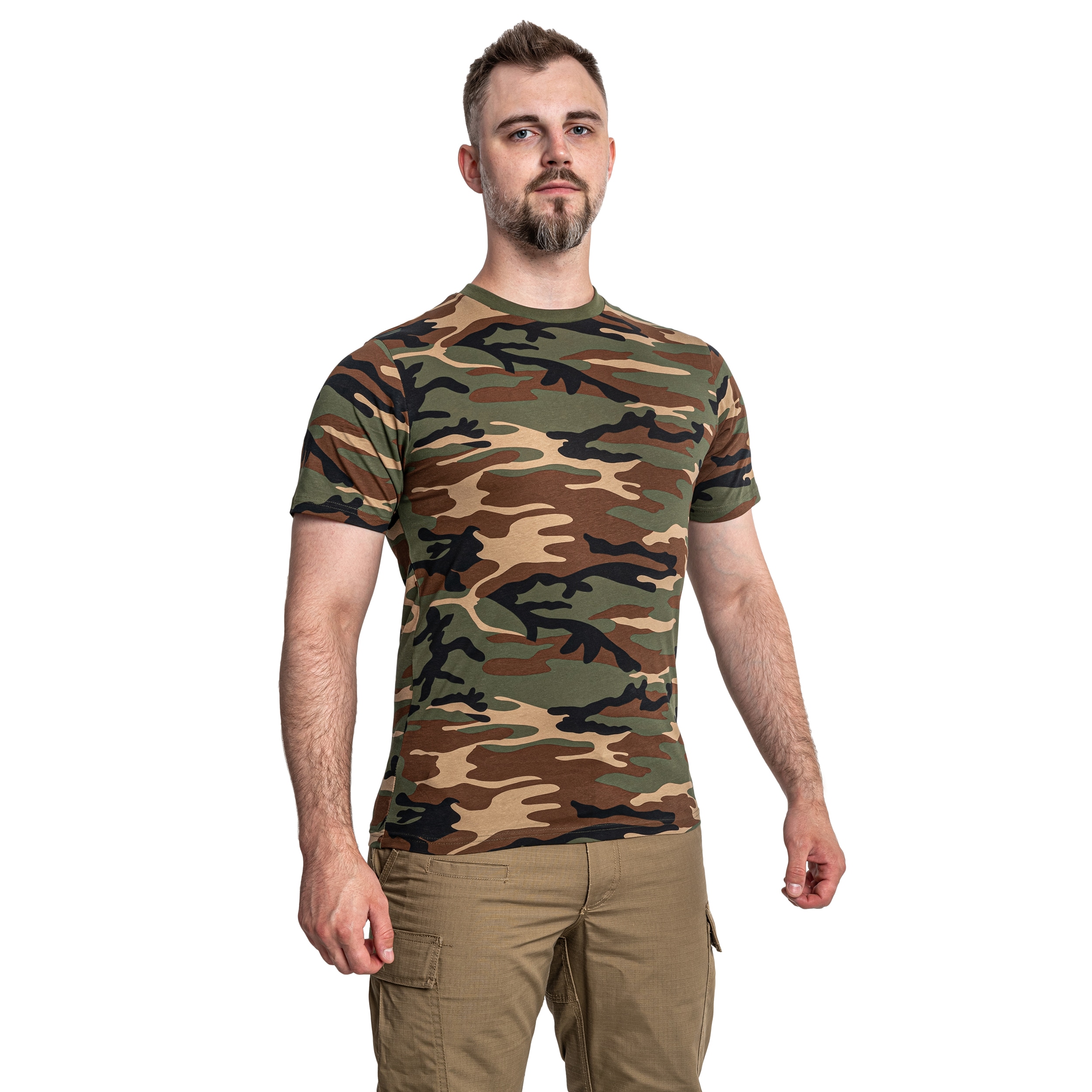 Mil-Tec T-Shirt - Woodland