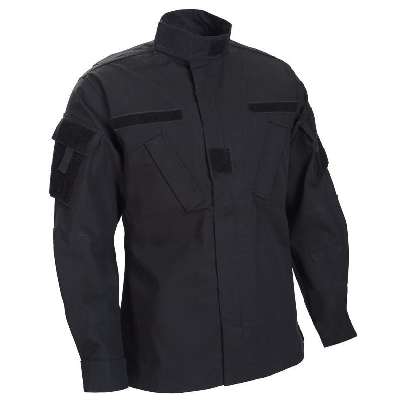 Mil-Tec Teesar ACU RipStop Military Jacket - Black