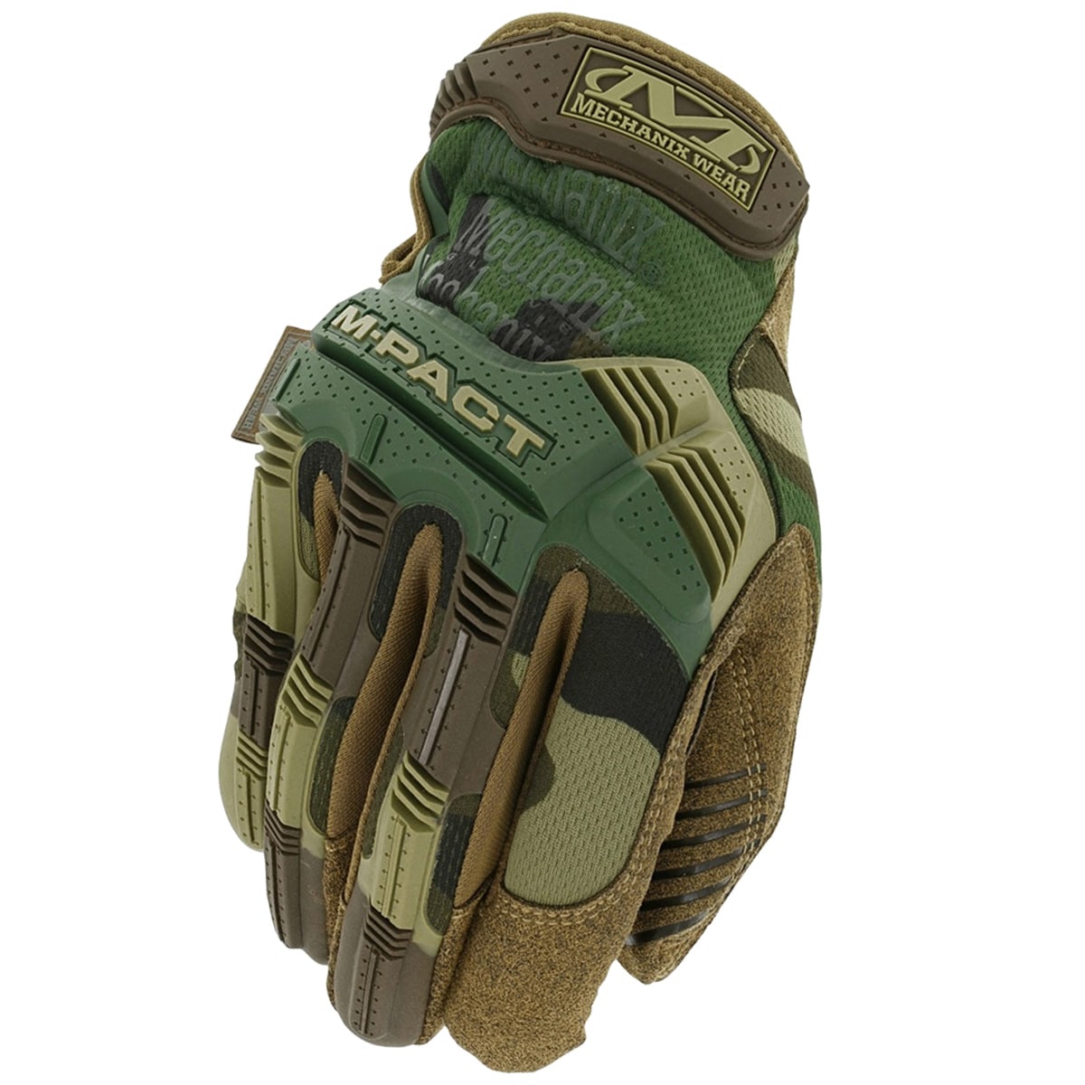 Mechanix Wear M-Pact Tactical Gloves - Woodland New