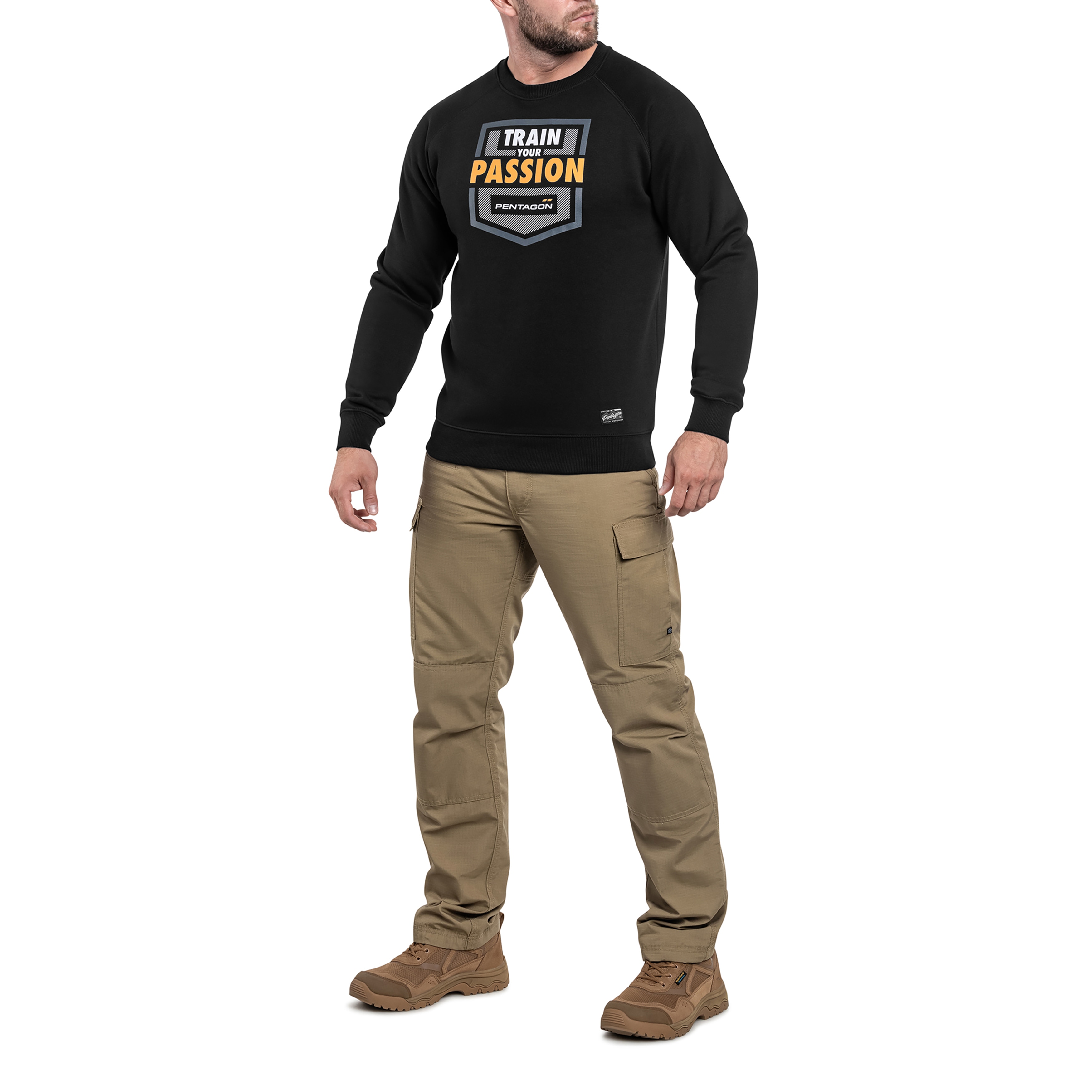 Pentagon Hawk Train Your Passion Sweater - Black