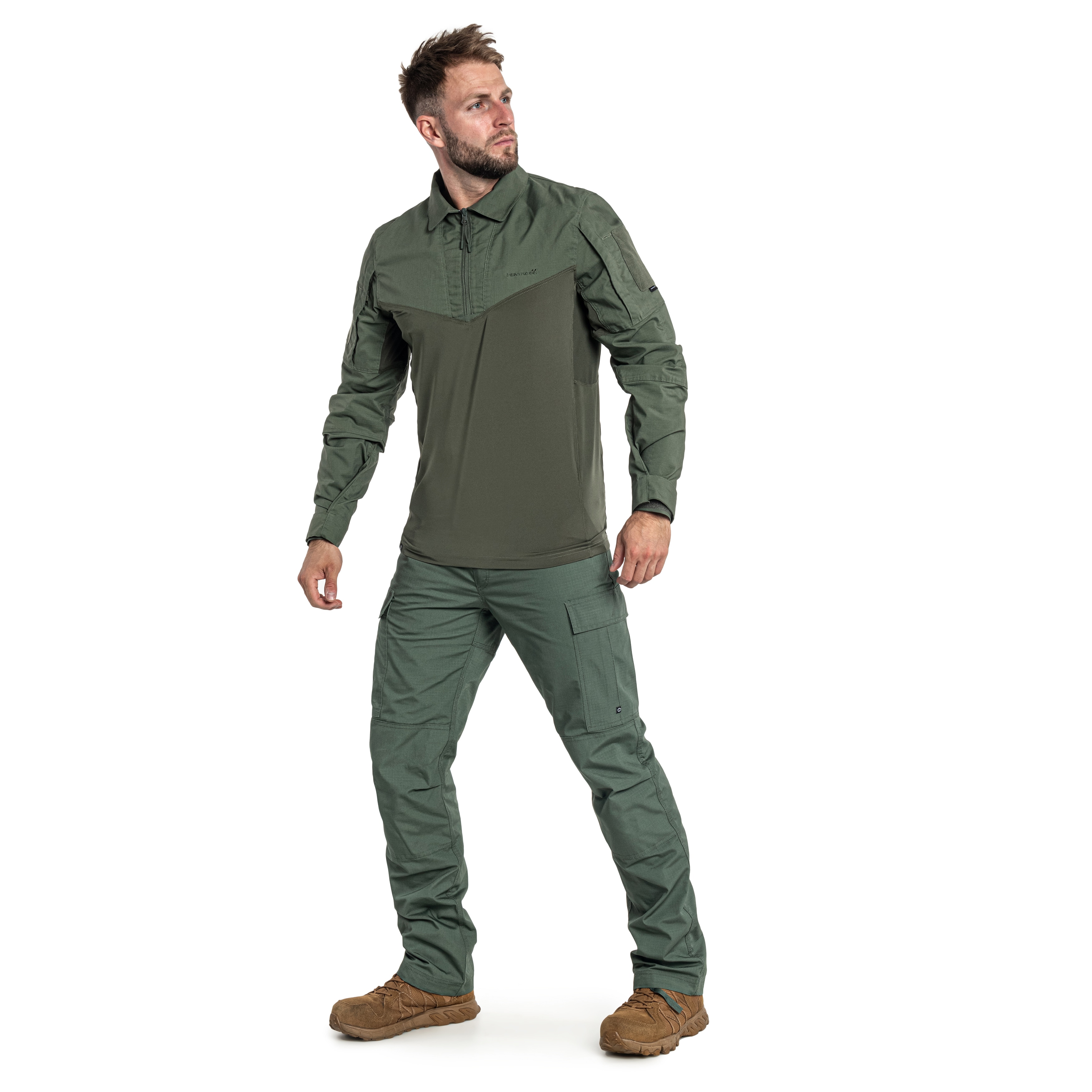 Pentagon Ranger Combat Shirt - Camo Green