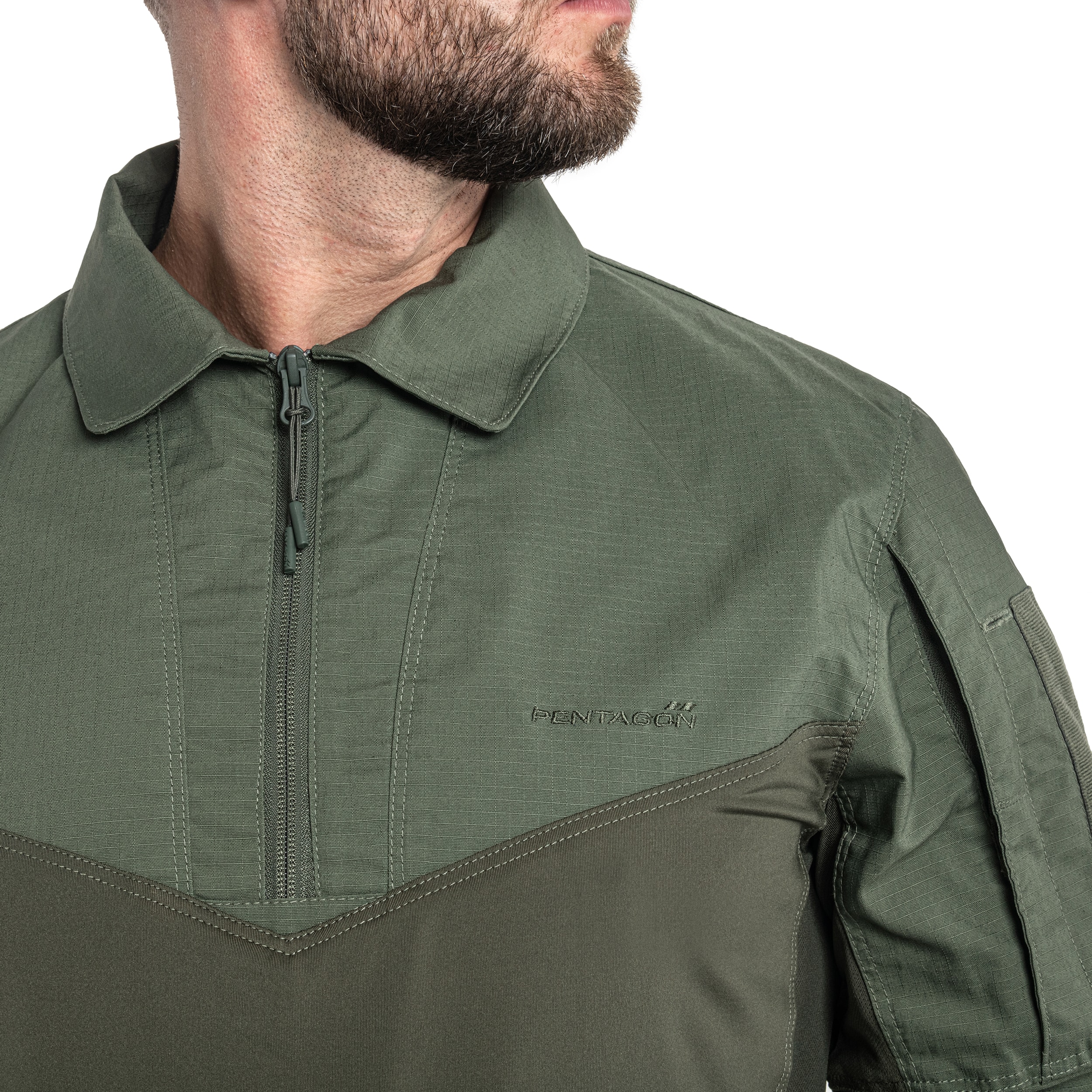 Pentagon Ranger Combat Shirt - Camo Green