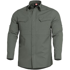 Pentagon Plato Tactical Shirt Long Sleeve - Camo Green