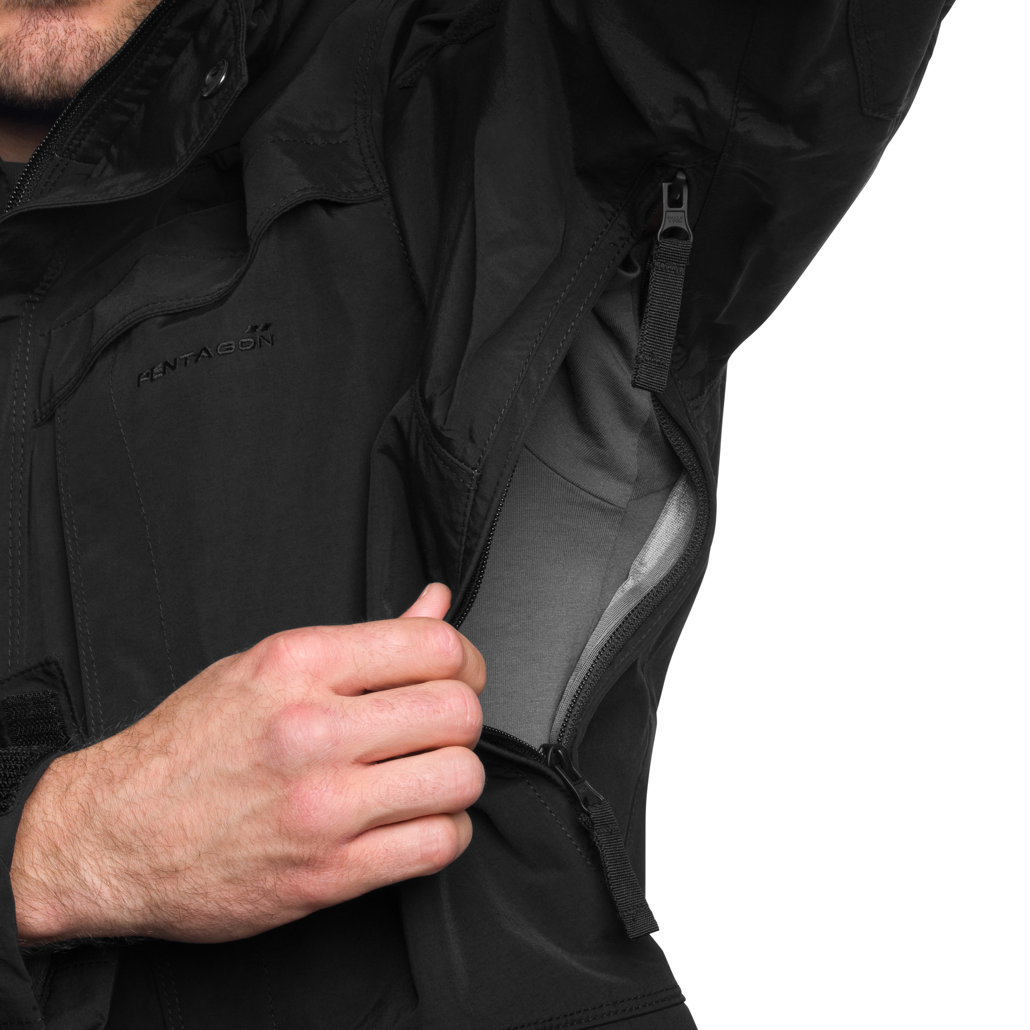 Pentagon Hurricane Jacket - Black