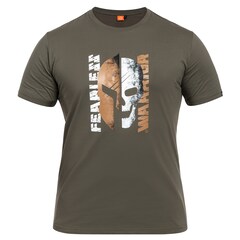 Pentagon "Fearless Warrior" T-shirt - Olive