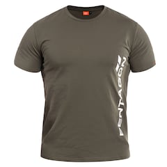 Pentagon Vertical T-shirt - Olive