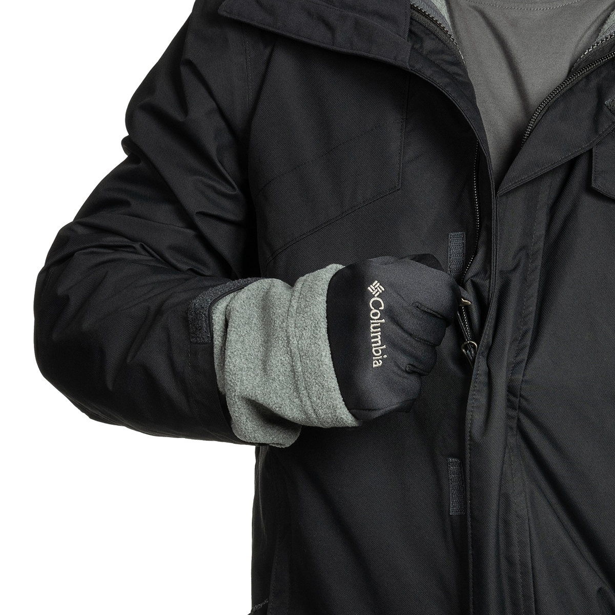 Columbia Omni-Heat Touch GLiner Gloves - Black