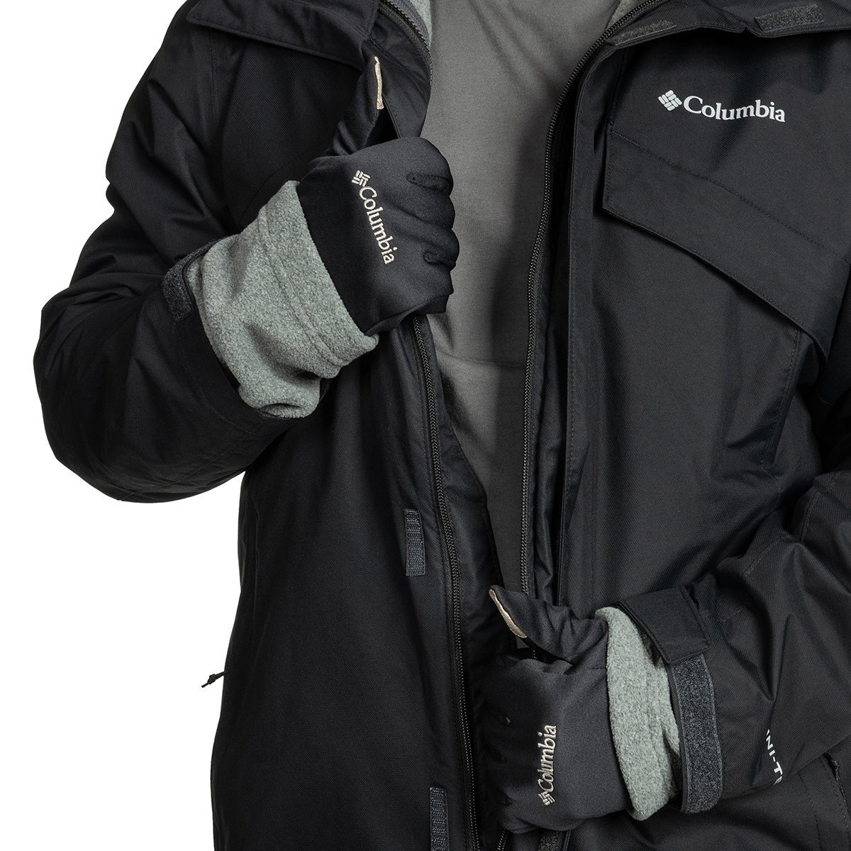 Columbia Omni-Heat Touch GLiner Gloves - Black