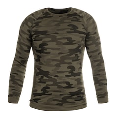 Sesto Senso Thermo Active Long Sleeve Shirt - Camo Khaki