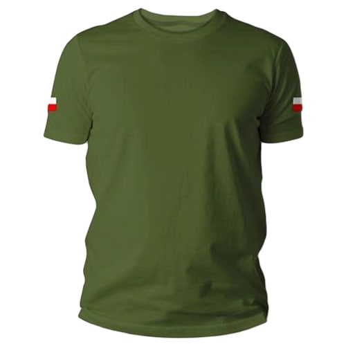 TigerWood Flags T-shirt - Olive