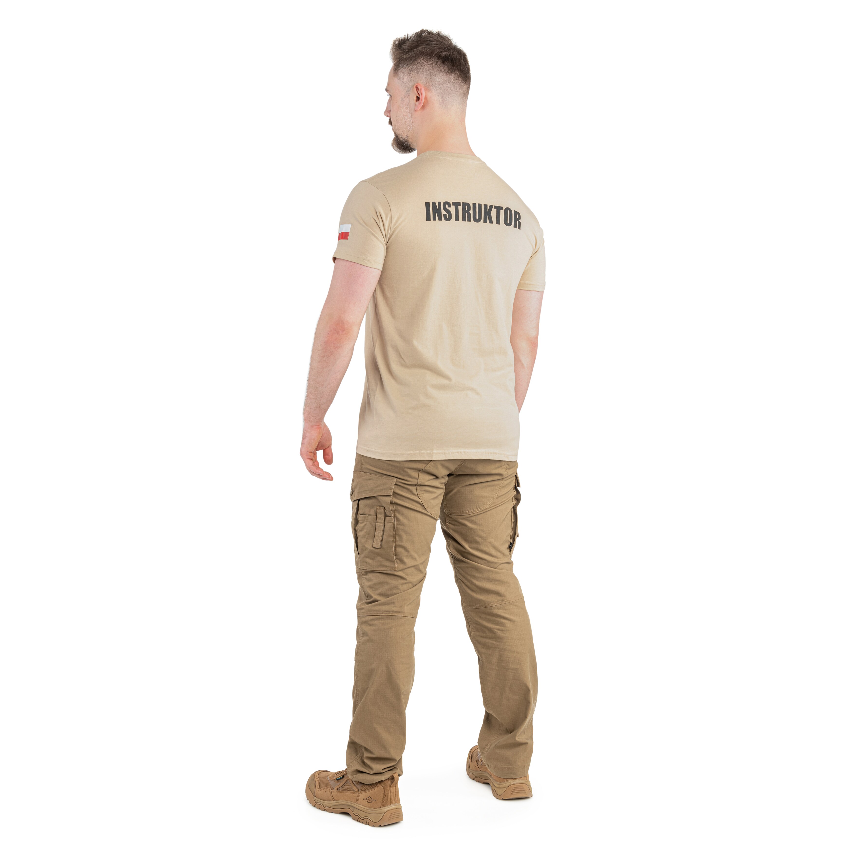 TigerWood T-Shirt Instructor - desert