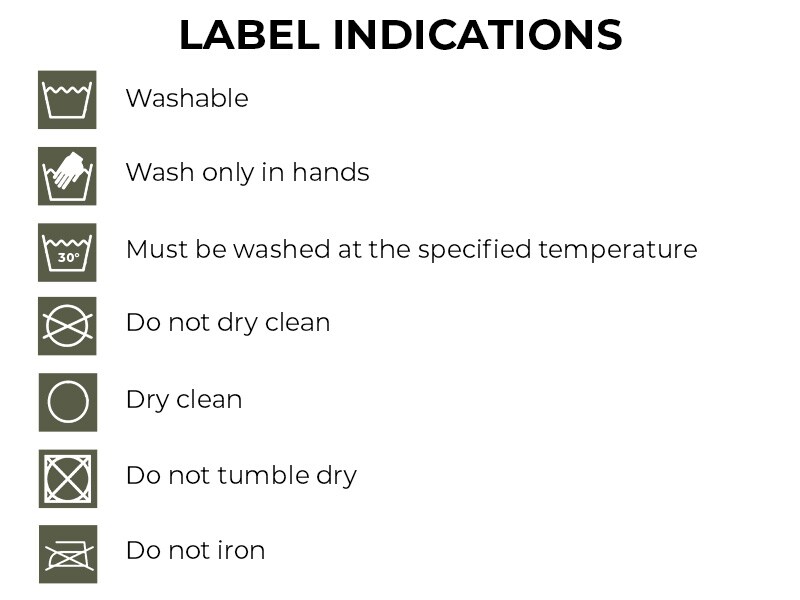 Washing symbols