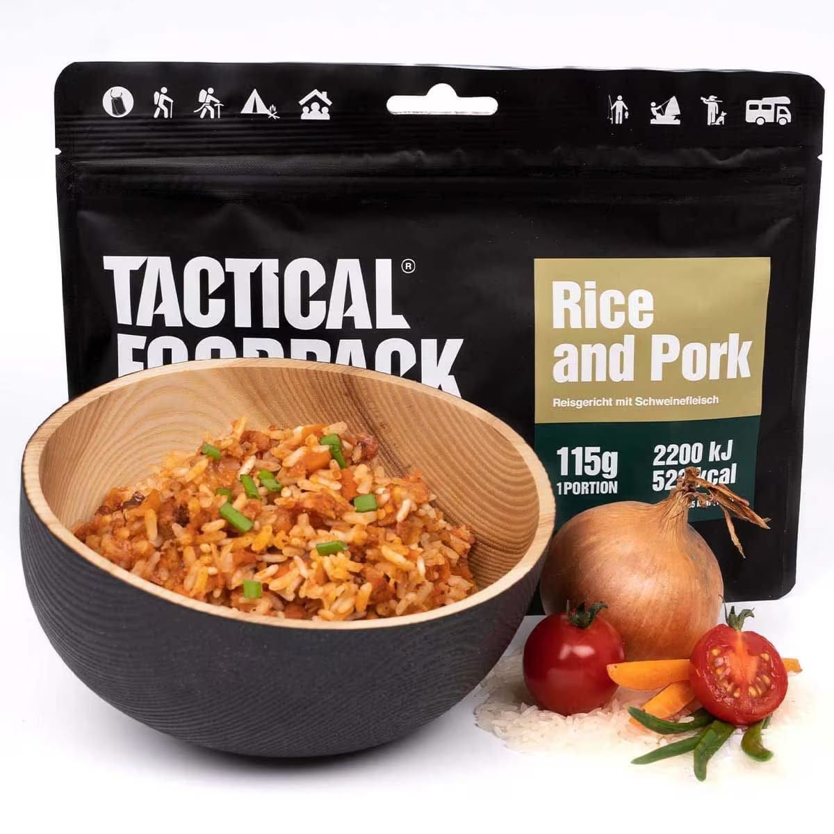 Tactical Foodpack Rice and pork