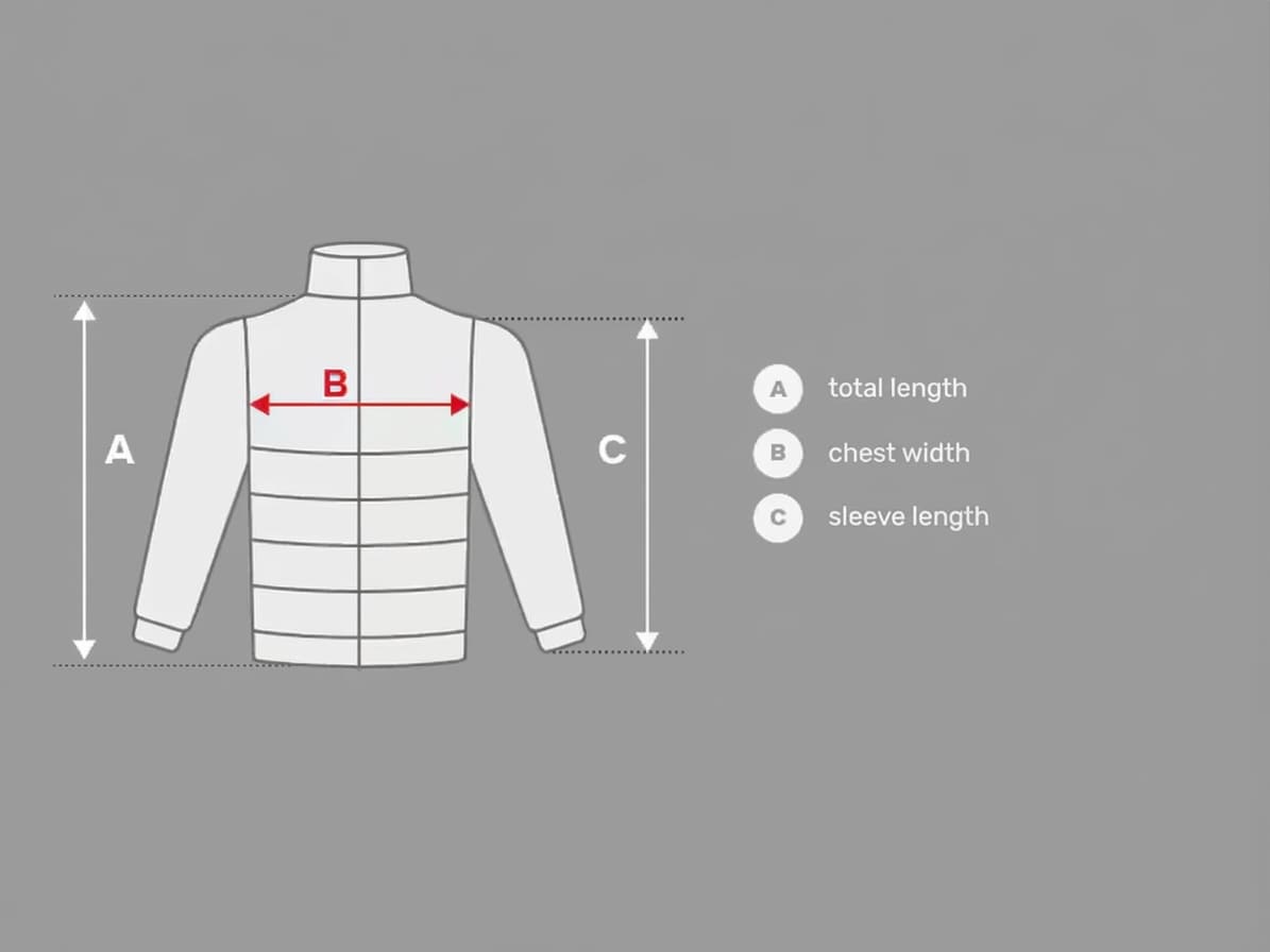 Measurements - jackets