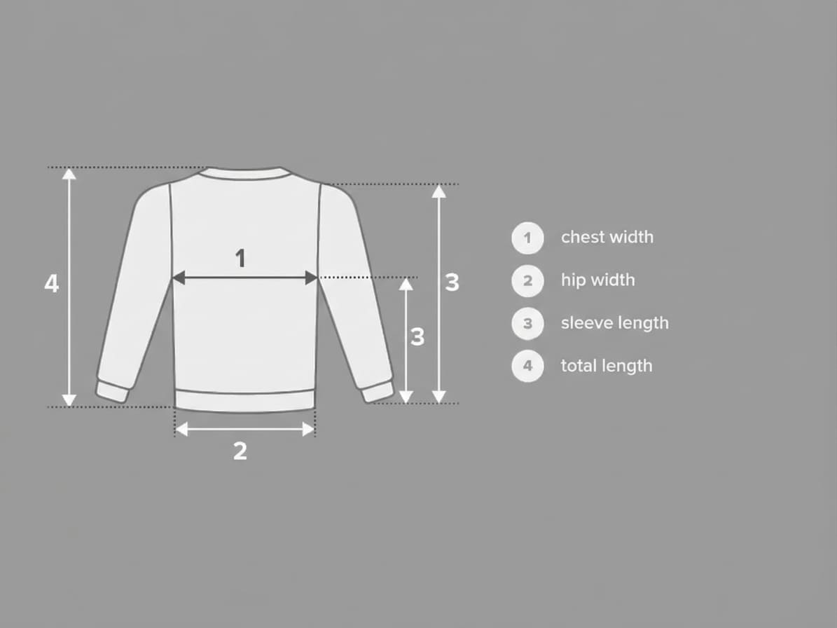Measuring the Sweatshirt
