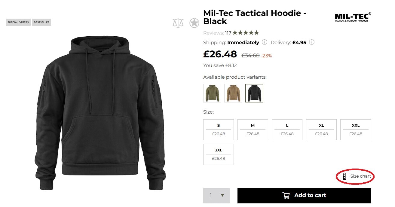 Mil-tec Sweatshirt