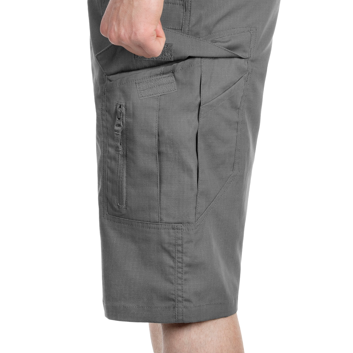 Texar Elite Pro Rip-Stop Shorts - Grey