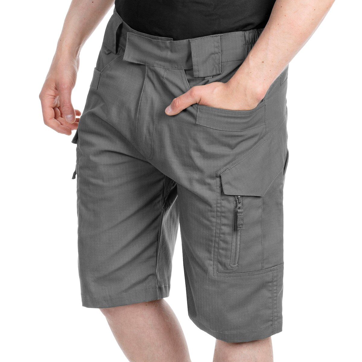 Texar Elite Pro Rip-Stop Shorts - Grey