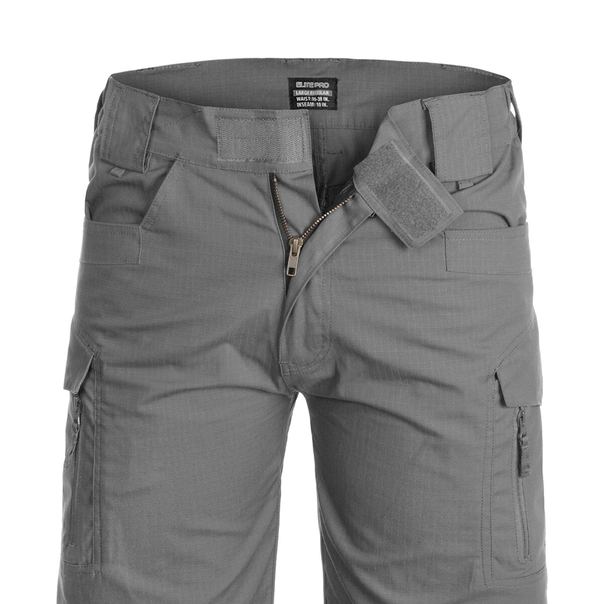 Texar Elite Pro Rip-Stop Shorts - Grey