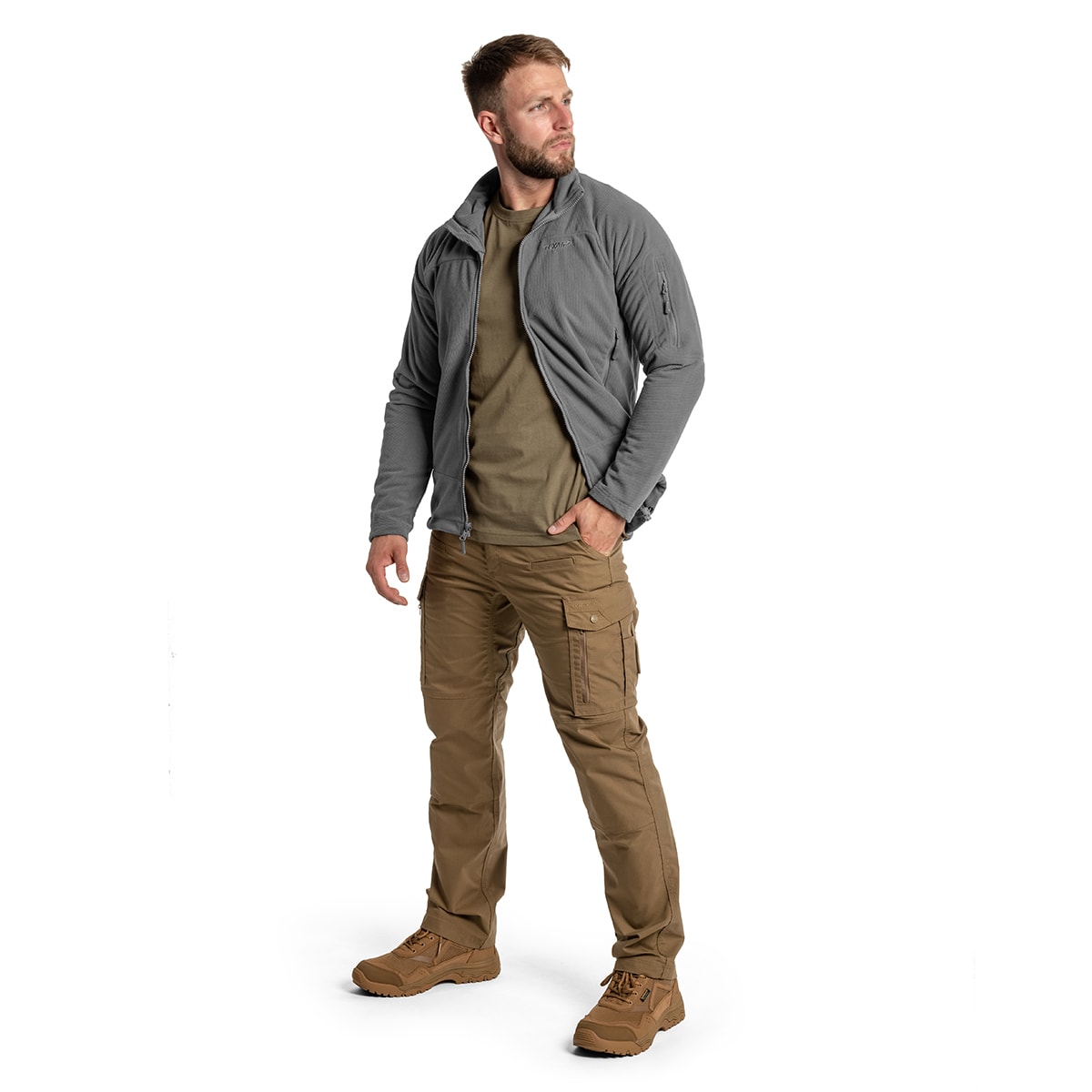 Texar Conger Fleece - Grey
