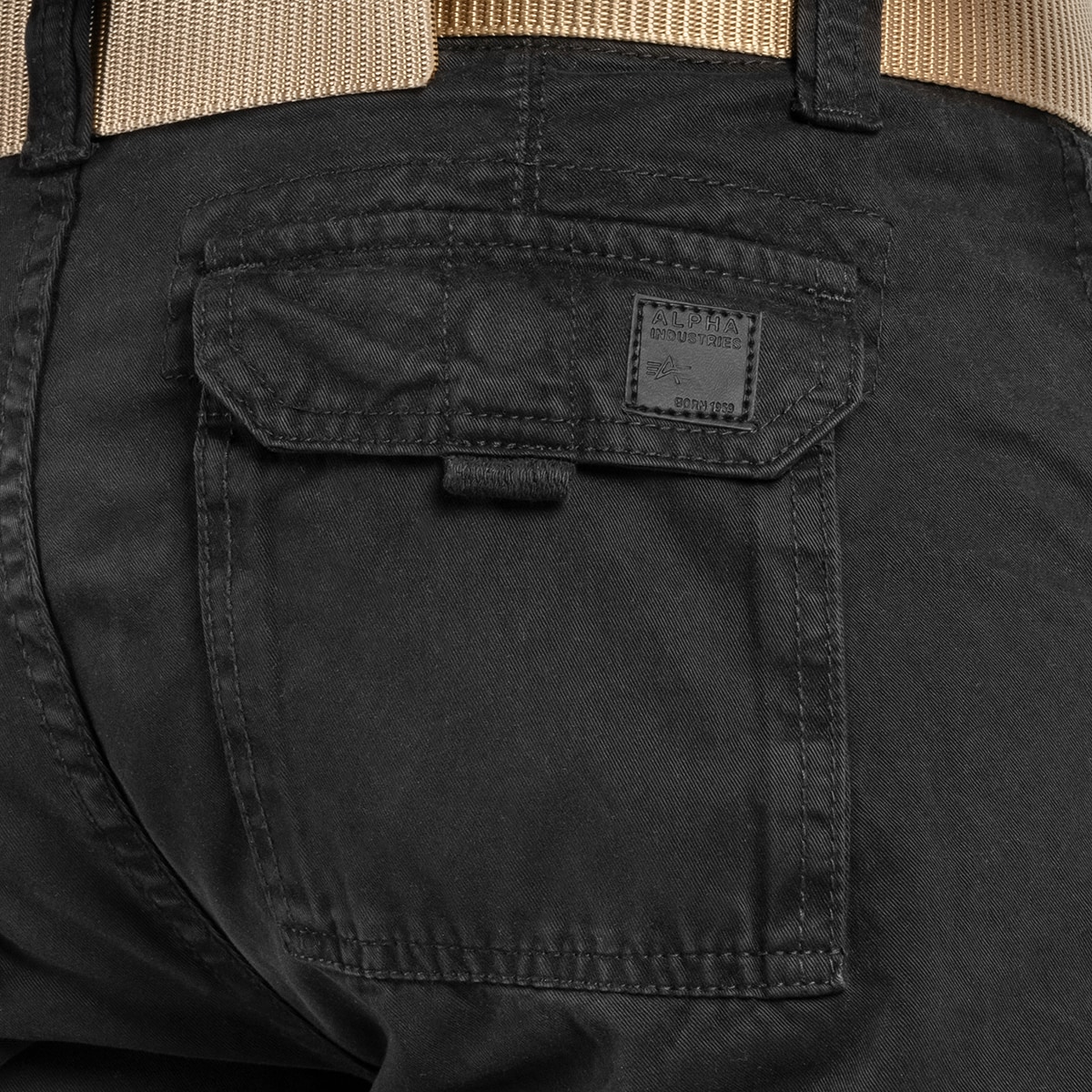 Alpha Industries Jet Pant Housut - Black
