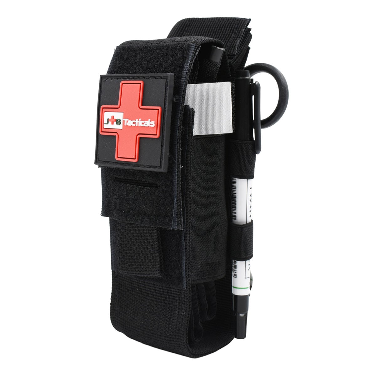 JB Tacticals Tourniquet Molle Pouch kiristyssidekotelo - Black