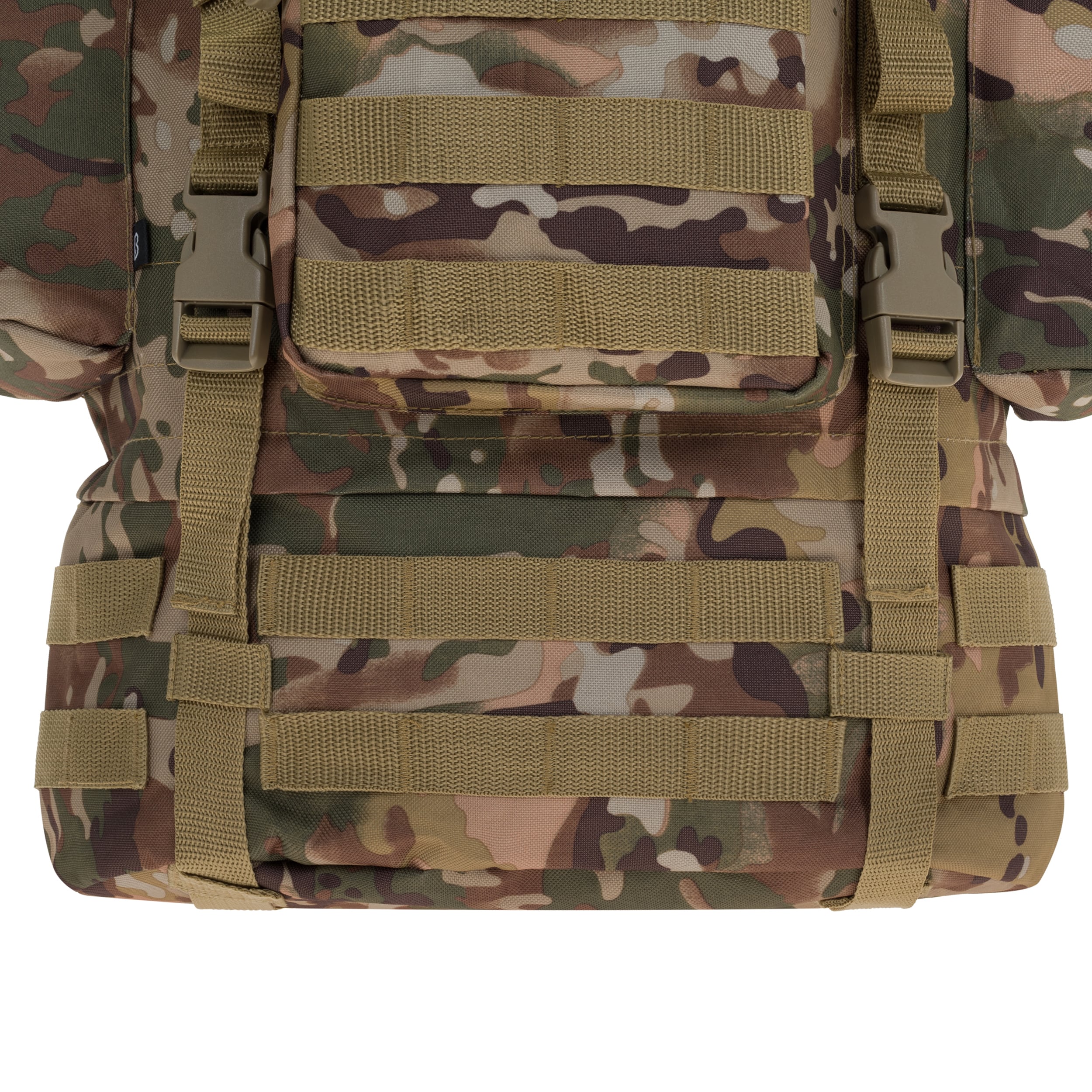 Brandit Kampfrucksack MOLLE 65 l Reppu - Arid MC Camo
