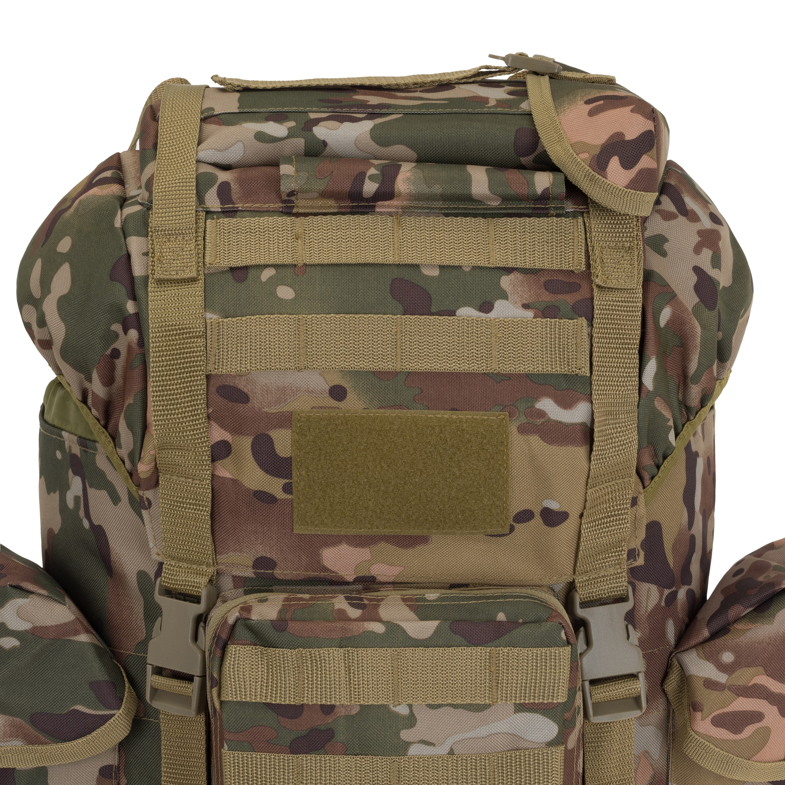 Brandit Kampfrucksack MOLLE 65 l Reppu - Arid MC Camo