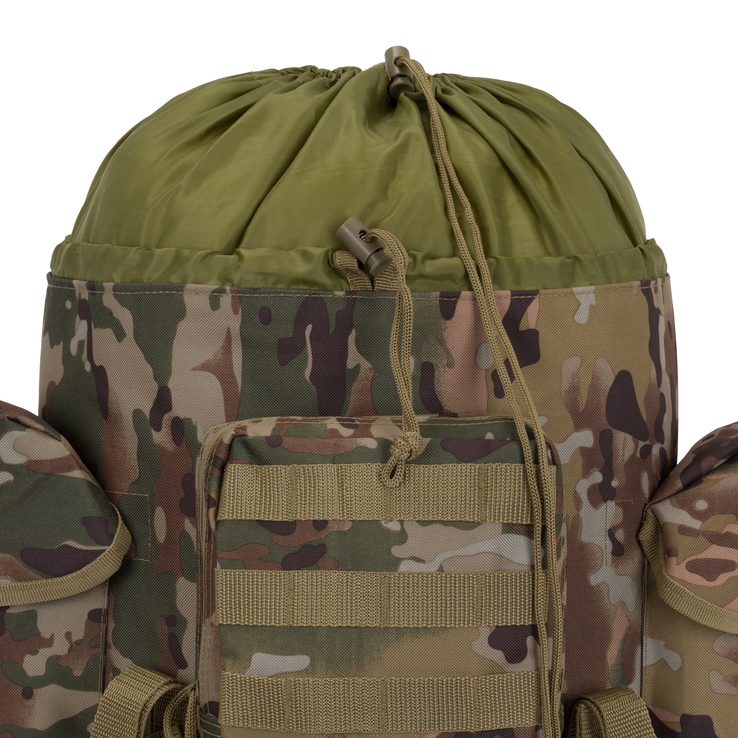 Brandit Kampfrucksack MOLLE 65 l Reppu - Arid MC Camo