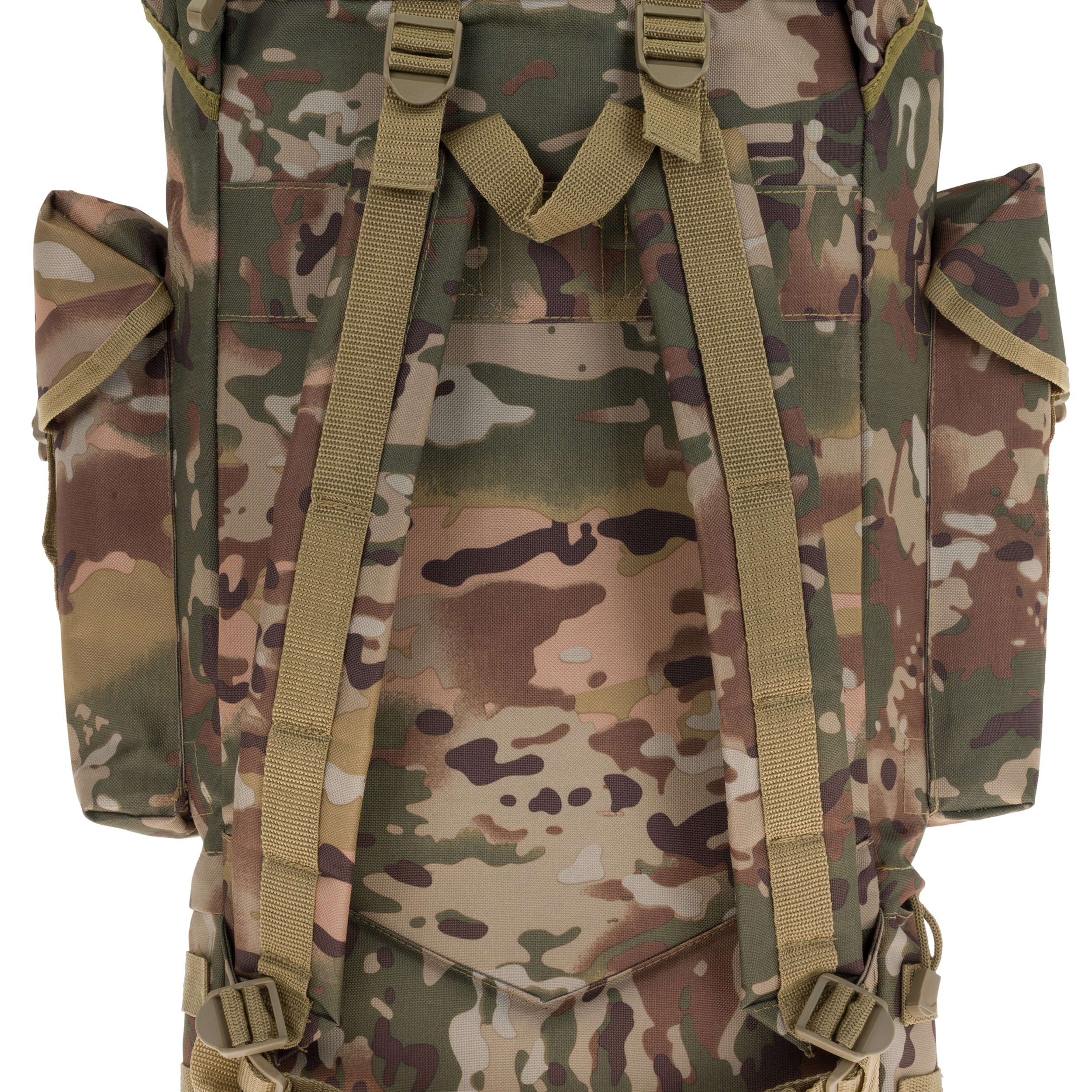 Brandit Kampfrucksack MOLLE 65 l Reppu - Arid MC Camo