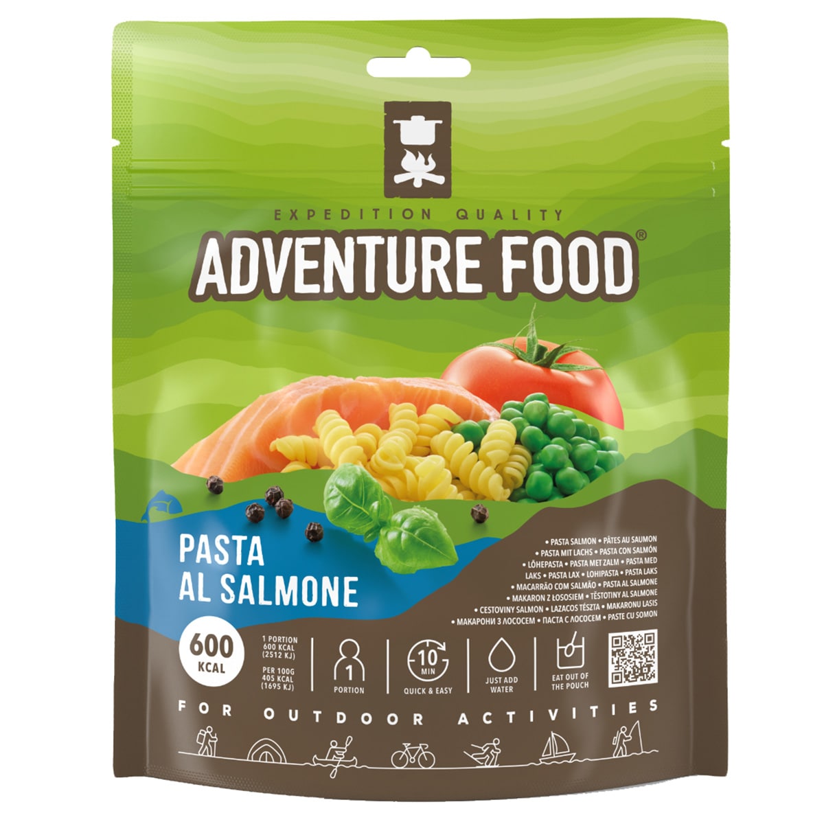 Adventure Food Pakastekuivattu Pasta Lohella 148 g/600 kcal