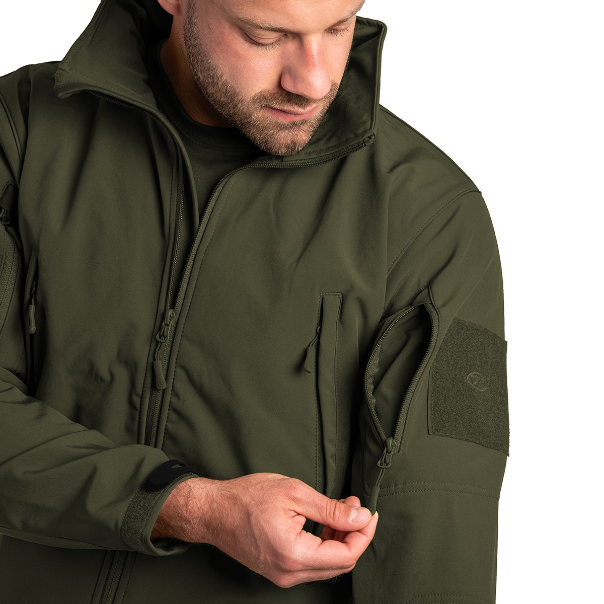 Highlander Forces Tactical Softshell - Olive -takki