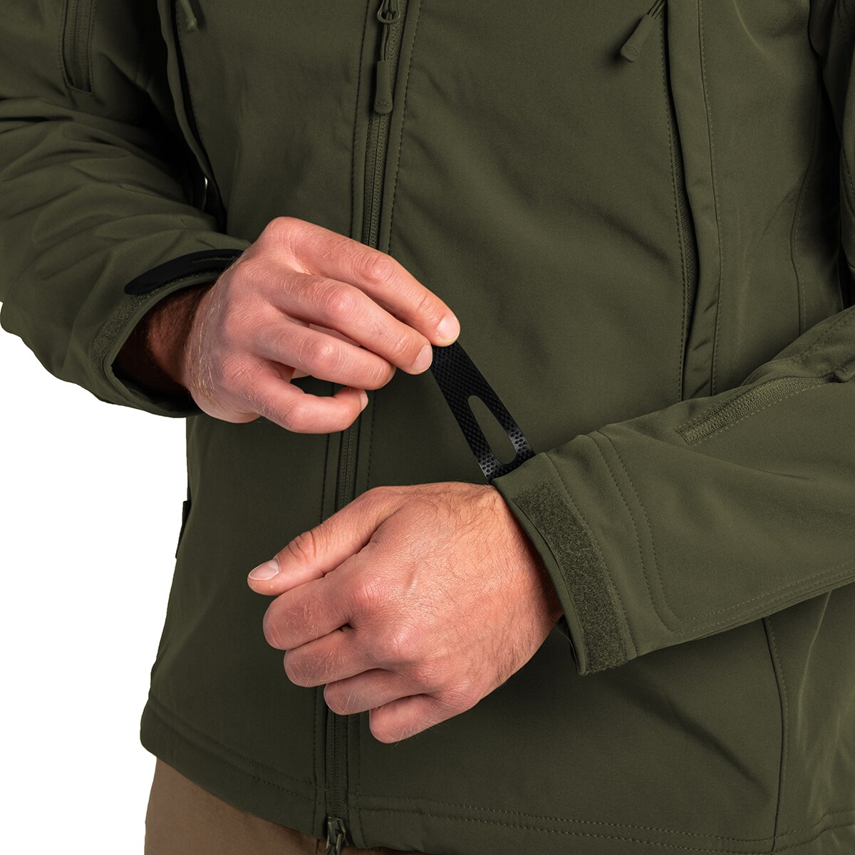 Highlander Forces Tactical Softshell - Olive -takki