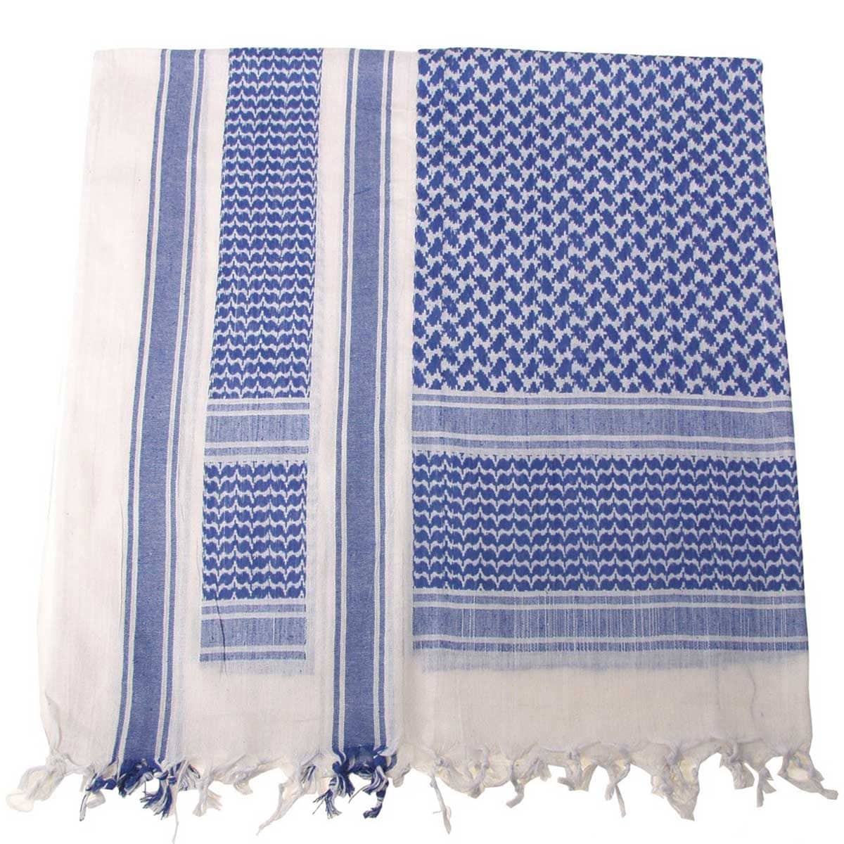 MFH Shemagh Suojahuivi - Blue/White