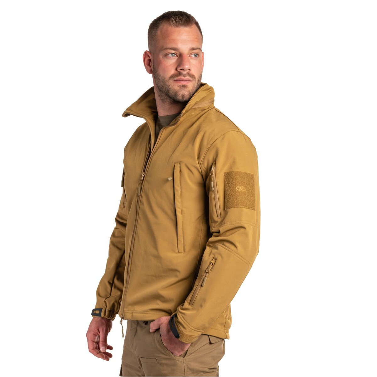 Highlander Forces Tactical Softshell - Tan takki