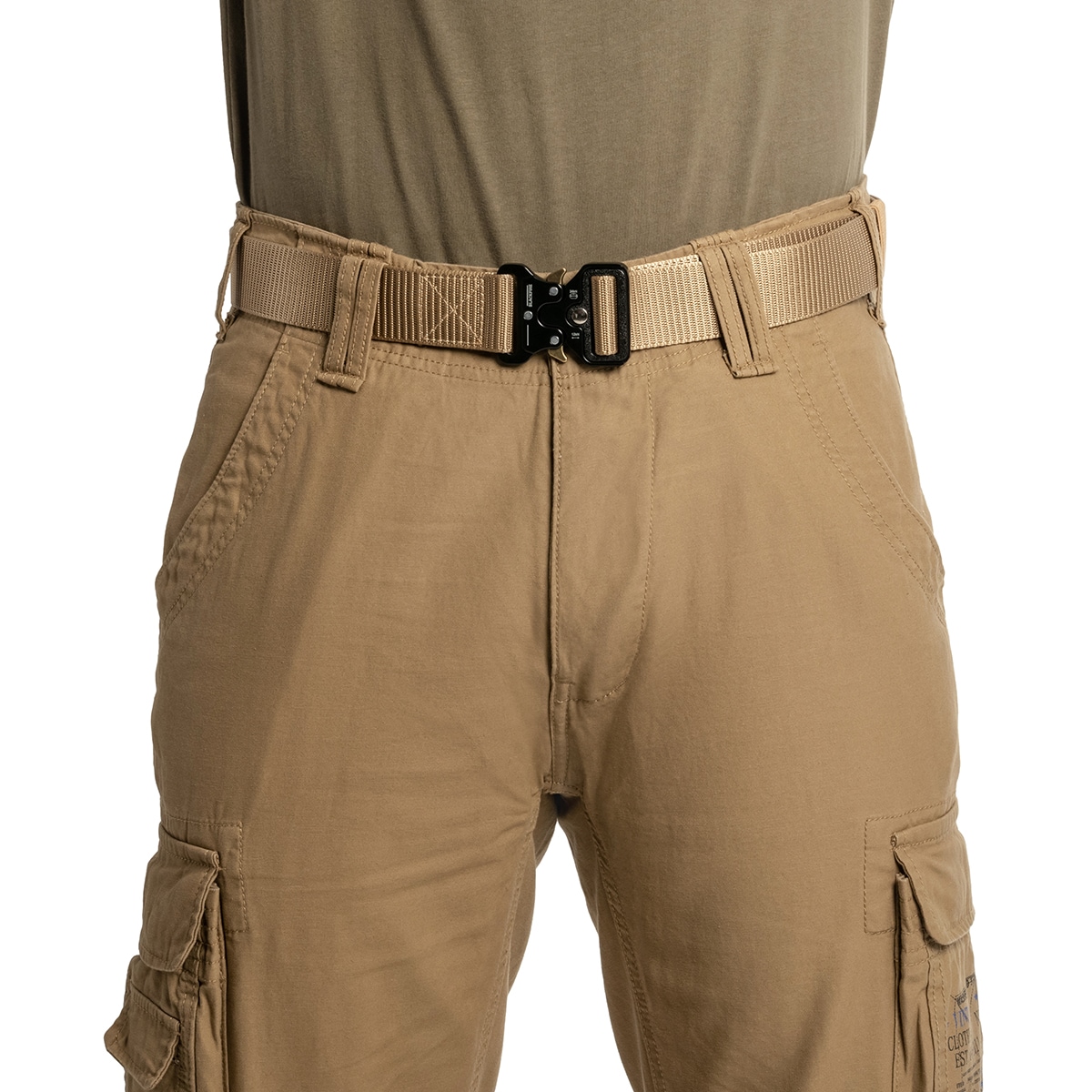Brandit Pure Slim Fit Housut - Coyote