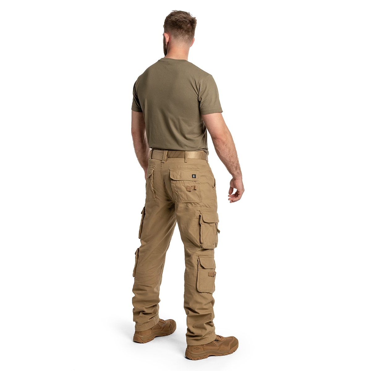 Brandit Pure Slim Fit Housut - Coyote