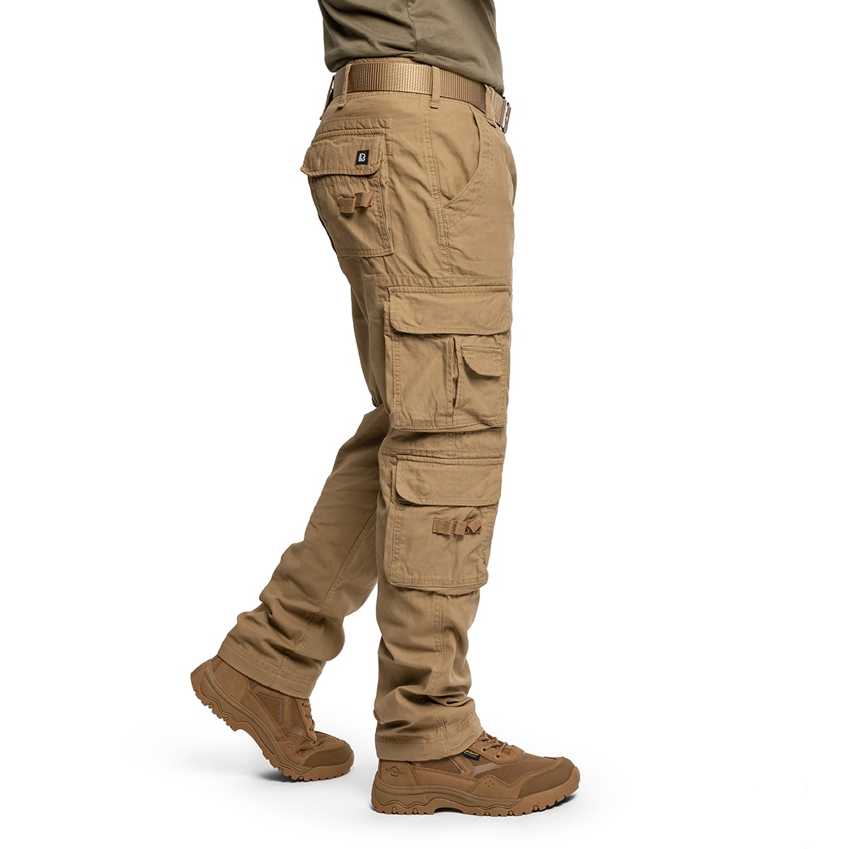 Brandit Pure Slim Fit Housut - Coyote