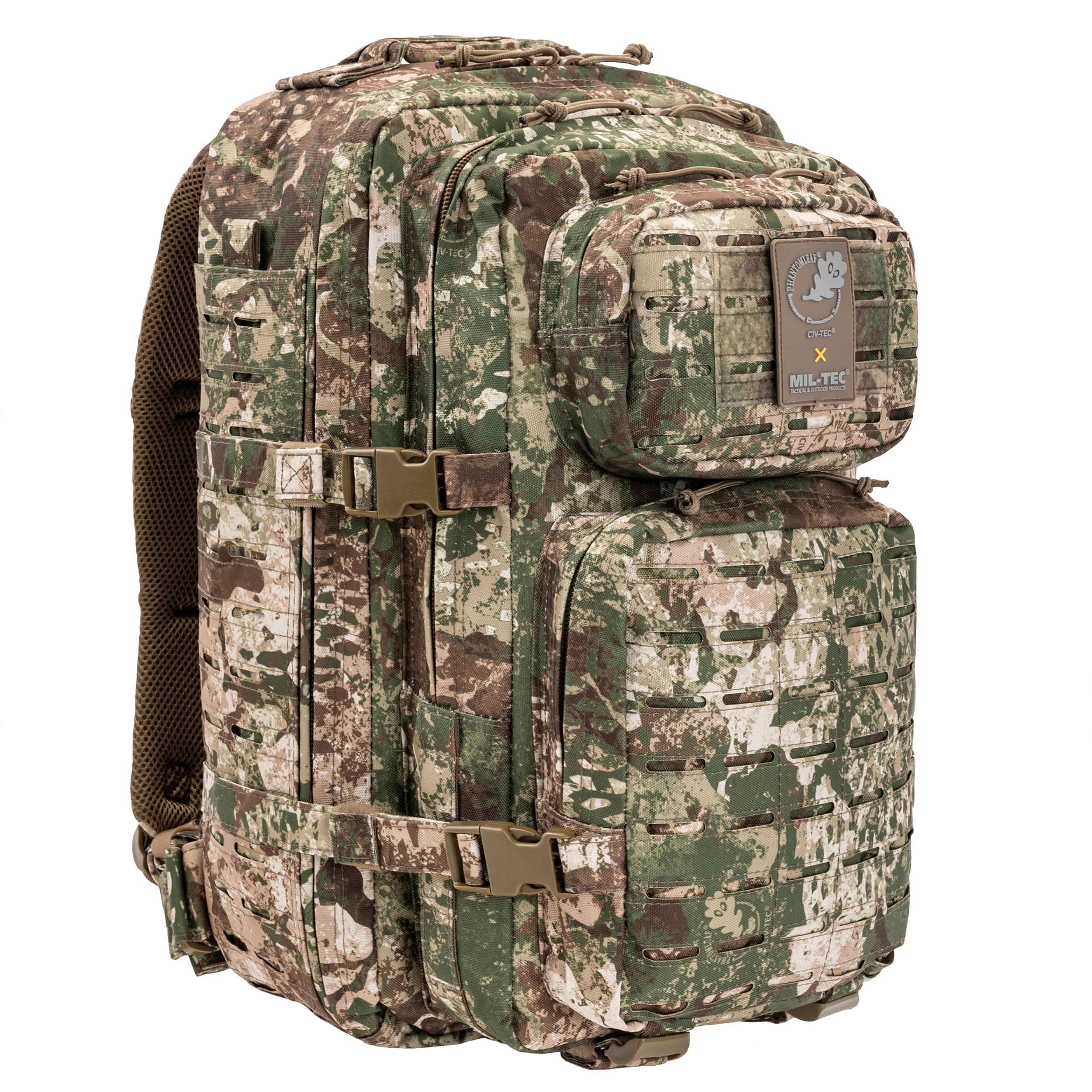 Mil-Tec Assault Pack Laser Cut Large 36 l Reppu - Phantomleaf WASP I Z2