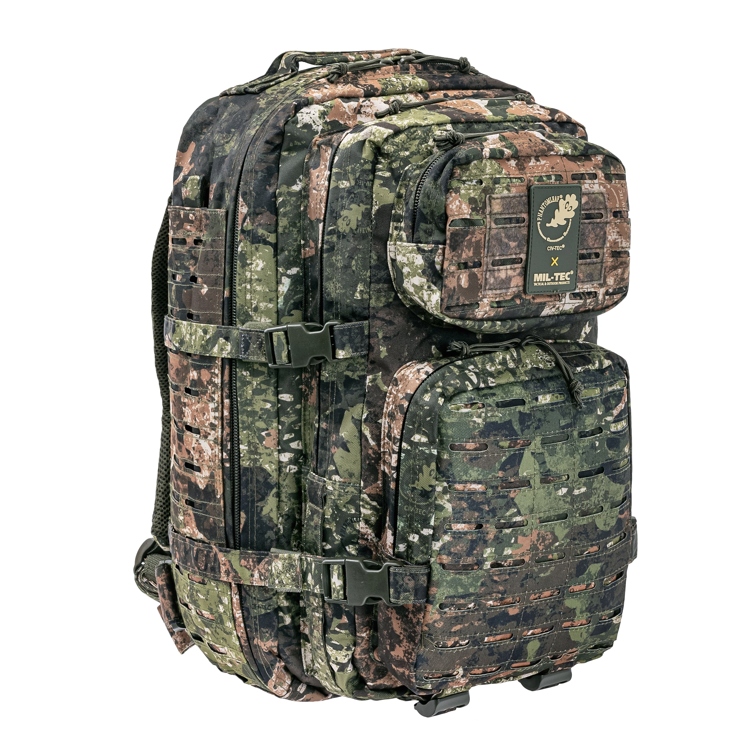 Mil-Tec Assault Pack Laser Cut Large 36 l Reppu - Phantomleaf WASP I Z3A