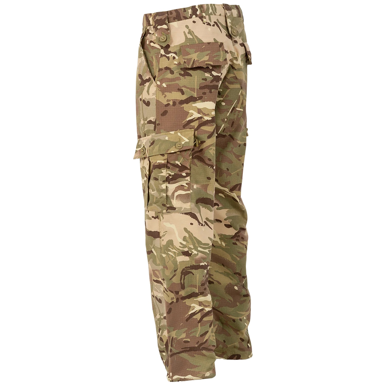 Highlander Forces Elite Rip-Stop Combat Trousers Housut - Arid MC Camo